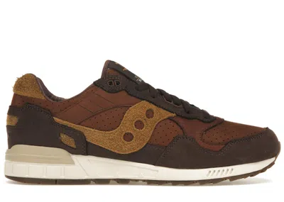 Pre-owned Saucony Men's  Shadow 5000 Sneakers In Espresso/brown