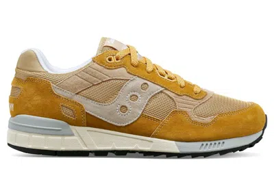Pre-owned Saucony Men's  Shadow 5000 Sneakers In Tan/mustard
