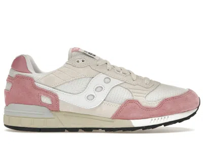 Pre-owned Saucony Men's  Shadow 5000 Sneakers In White/pink
