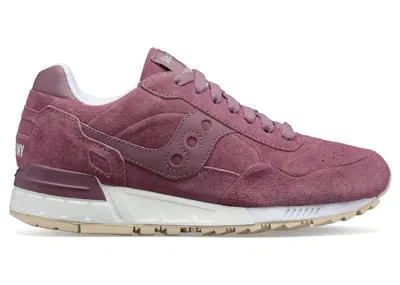 Pre-owned Saucony Men's  Shadow 5000 Suede Sneakers In Grape In Purple