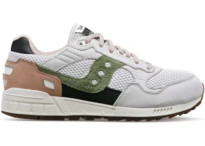 Pre-owned Saucony Men's  Shadow 5000 Unplugged Sneakers In Grey/green