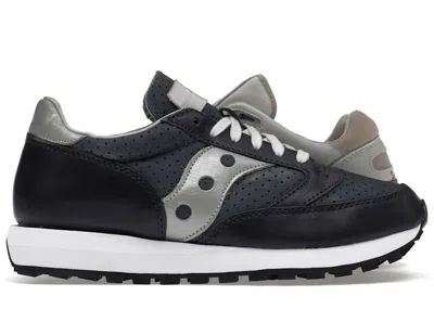 Pre-owned Saucony Men's  Shadow 6000 And Jazz Double Pack Sneakers In White/navy Blue In Multi