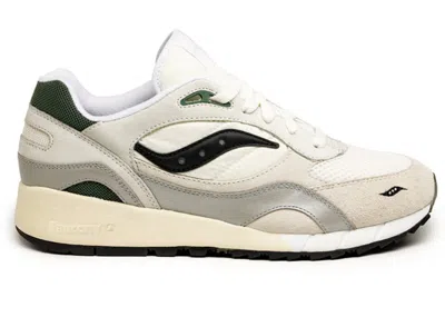 Pre-owned Saucony Men's  Shadow 6000 Asphalt Gold Accelerate, Decelerate Sneakers In White/light Grey