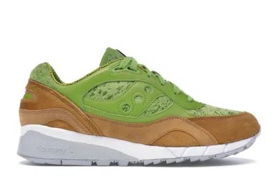 Pre-owned Saucony Men's  Shadow 6000 Avocado Toast Sneakers In Green/brown In Multi