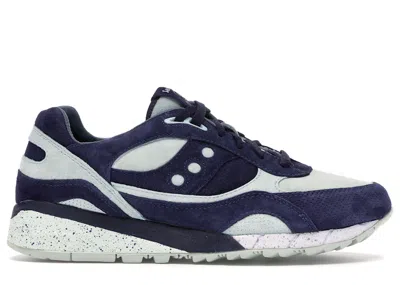 Pre-owned Saucony Men's  Shadow 6000 Bait Cruel World 5 Sneakers In Navy In Blue/navy Blue