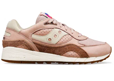 Pre-owned Saucony Men's  Shadow 6000 Chromatic Sneakers In Rose/brown In Multi