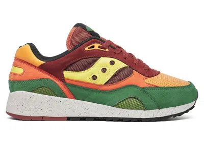 Pre-owned Saucony Men's  Shadow 6000 Fall Foliage Sneakers