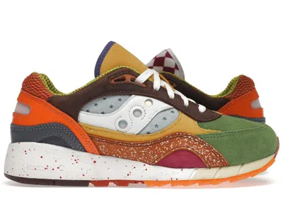 Pre-owned Saucony Men's  Shadow 6000 Food Fight Sneakers