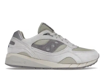Pre-owned Saucony Men's  Shadow 6000 Megabyte Sneakers In Grey/beige/blue