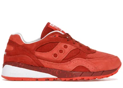 Pre-owned Saucony Men's  Shadow 6000 Premier Life On Mars Sneakers In Red