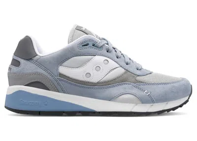 Pre-owned Saucony Men's  Shadow 6000 Premium Sneakers In Light Blue/grey