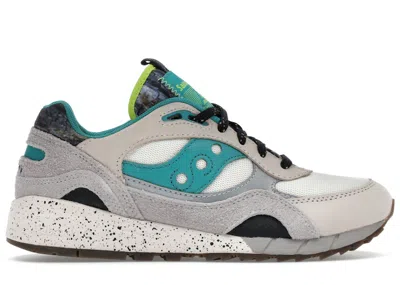 Pre-owned Saucony Men's  Shadow 6000 Reflect Camo Sneakers In Grey/black/beige