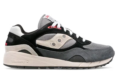 Pre-owned Saucony Men's  Shadow 6000 Sneakers In Grey/black
