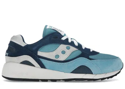 Pre-owned Saucony Men's  Shadow 6000 Sneakers In Royal/white