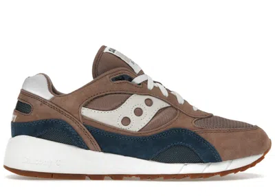 Pre-owned Saucony Men's  Shadow 6000 Sneakers In Sand/grey