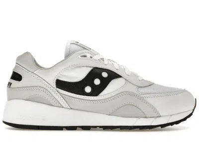 Pre-owned Saucony Men's  Shadow 6000 Sneakers In White/black