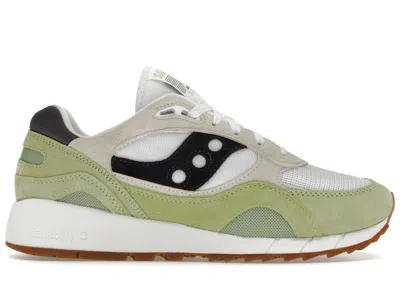 Pre-owned Saucony Men's  Shadow 6000 Sneakers In White/mint/navy Blue