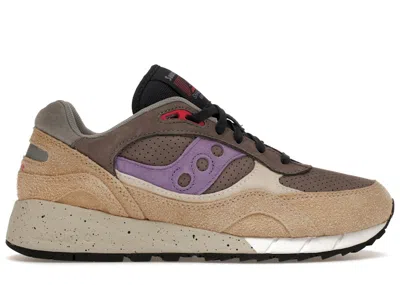 Pre-owned Saucony Men's  Shadow 6000 Sns Sneakers In Khaki/grey