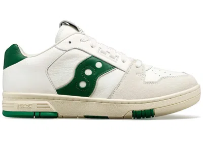 Pre-owned Saucony Men's  Spotbilt Sonic Low Premium Sneakers In Beige/green