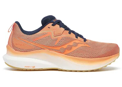 Pre-owned Saucony Men's  Tempus 2 Sneakers In Rust/navy Blue In Multi