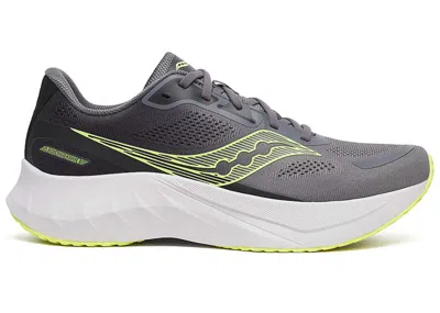 Pre-owned Saucony Men's  Tide 2 Sneakers In Carbon/primrose In Multi