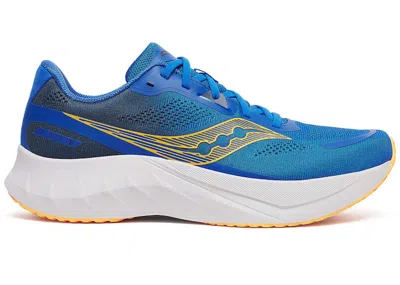 Pre-owned Saucony Men's  Tide 2 Sneakers In Sky Bluediver/vo2