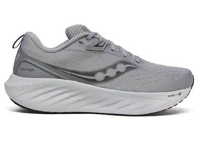 Pre-owned Saucony Men's  Triumph 22 Sneakers In Flint/black