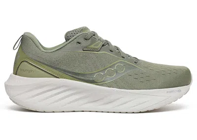 Pre-owned Saucony Men's  Triumph 22 Sneakers In Olivine