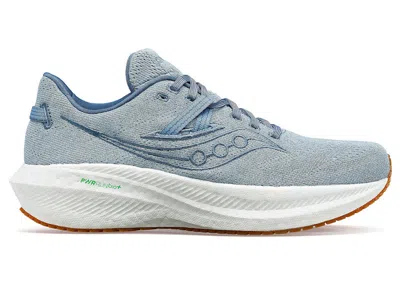 Pre-owned Saucony Men's  Triumph Rfg Sneakers In Murk In Brown