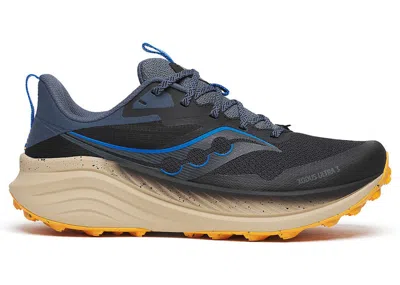 Pre-owned Saucony Men's  Xodus Ultra 3 Sneakers In Black/dusk