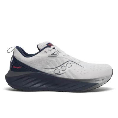 SAUCONY MEN'S TRIUMPH 22 SHOES IN CLOUD/NAVY