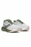 Saucony Men's Triumph Twenty Two Sneaker In White Olivine In Green