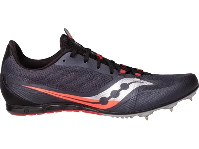 Saucony Men's Vendetta 3 Shoe In Grey/black In Multi