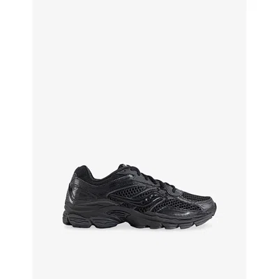 Saucony Mens Progrid Omni 9 Woven Trainers Black