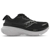 Saucony Guide 17 Running Shoe In Black/white
