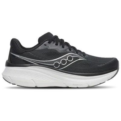 Saucony Guide 19 Wide Shoes Black White Ss26