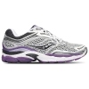 Saucony "progrid Omni 9" Sneaker In Silver/purple