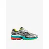 Saucony Mens Silver Mutant Progrid Omni 9 Woven Trainers In Multi