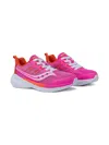 Saucony Mesh-panel Sneakers In Pink