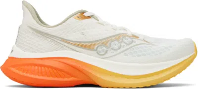 Saucony Off-white Endorphin Speed 5 Sneakers In Gray