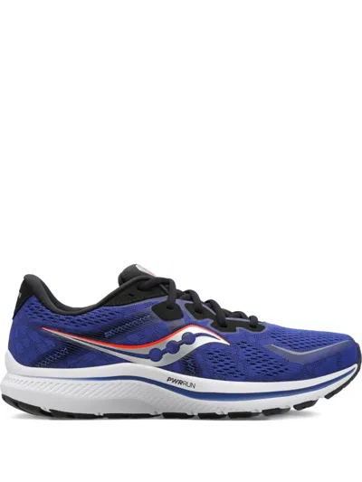 Saucony Omni 20 "sapphire/vizired" Sneakers In Blue