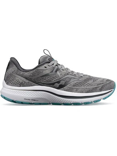 Saucony Omni 21 Skyway Womens Fitness Workout Running & Training Shoes In Grey