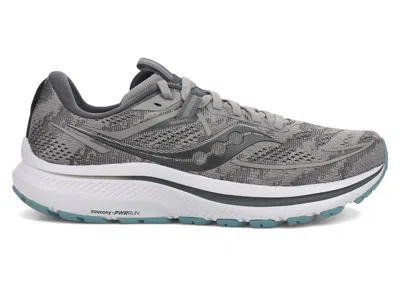 Pre-owned Saucony Omni 21 (women's) Sneakers In Alloy/rainfall