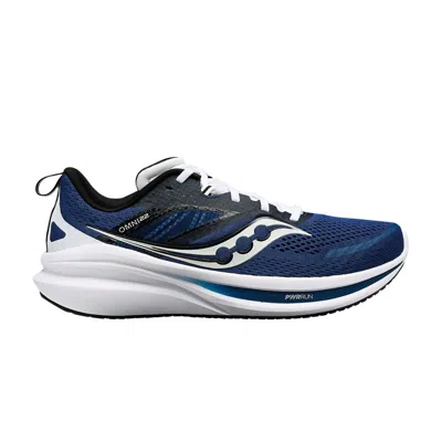 Pre-owned Saucony Omni 22 Wide 'tide White' In Blue