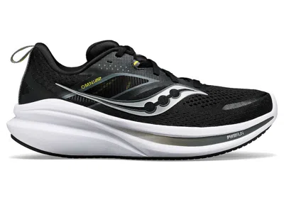 Pre-owned Saucony Omni 22 (women's) Sneakers In Black/white