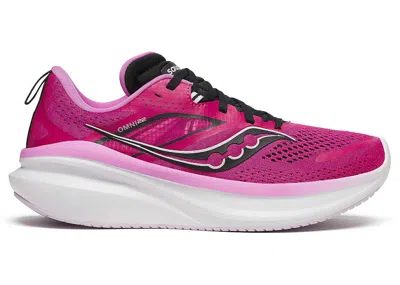 Pre-owned Saucony Omni 22 (women's) Sneakers In Magenta In Purple