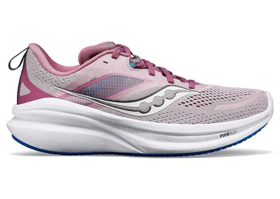 Pre-owned Saucony Omni 22 (women's) Sneakers In Orchid/cobalt Blue