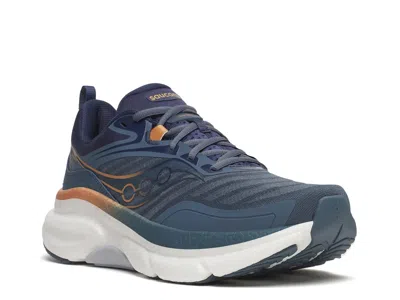 Saucony Omni St 23 Running Shoe In Blue
