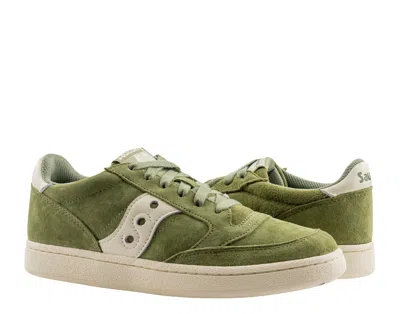 Saucony Originals Jazz Court Nubuck Green Men's Shoes S70618-2