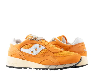 Saucony Originals Shadow 6000 Premium Orange/white Men's Shoes S70785-2